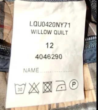 Chaqueta acolchada azul mujer original