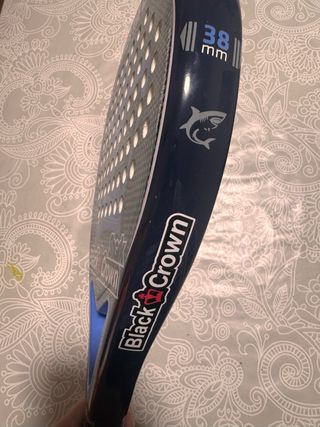Pala de pádel Black Crown Shark