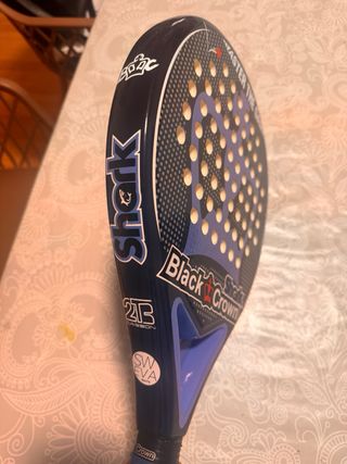 Pala de pádel Black Crown Shark