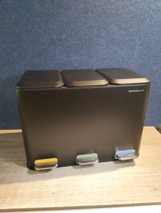 Cubo de basura Papelera Cocina Triple SONGMICS