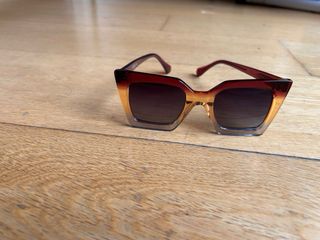 Gafas de Sol Cuadradas Marrón y Negro. Polarizadas