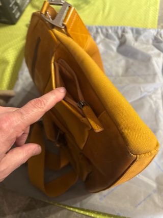 Borsa a tracolla Piquadro gialla uomo/donna