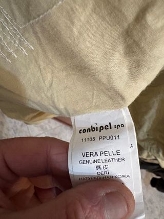 Giubbino vera pelle comoda morbida leggera vintage
