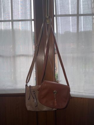 2 Borse Marrone e Beige