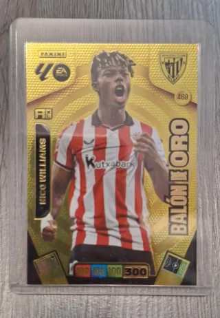 Nico Williams Balón de Oro 469 Panini