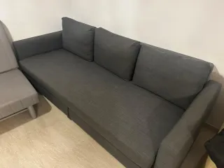 Sofá Cama Gris Oscuro