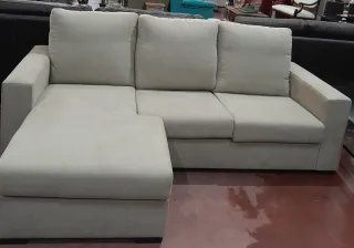 Sofá Cherlong Beige 3 Plazas