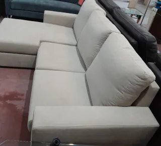 Sofá Cherlong Beige 3 Plazas