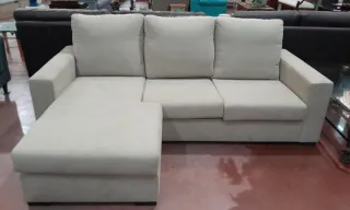 Sofá Cherlong Beige 3 Plazas