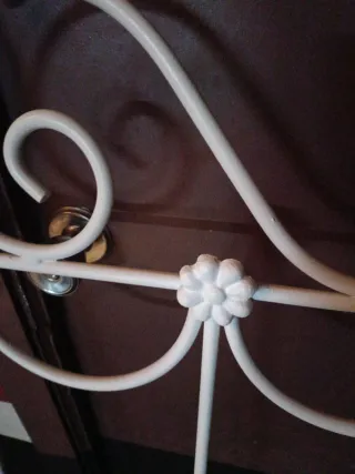 Cabecero Forja pintado Blanco