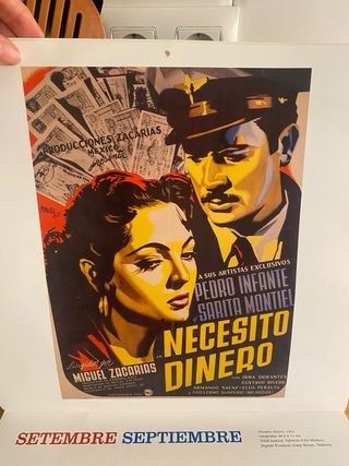 Calendario IVAM 2005 Josep Renau Cine Mexicano