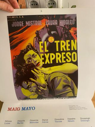 Calendario IVAM 2005 Josep Renau Cine Mexicano