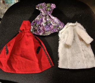 3 Vestiti Barbie Anni '80