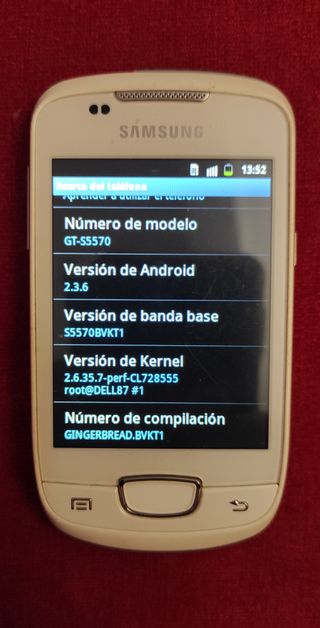 2 Teléfonos Samsung bloqueados