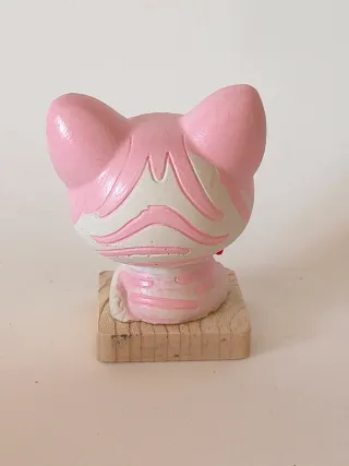 Gatto in gesso Ceramico