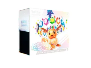 Evoluciones prismaticas ETB español caja pokemon