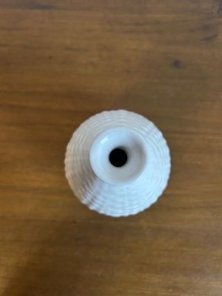 Jarrón Jonathan Adler Cerámica Blanca Texturizada