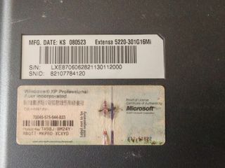 Notebook Acer Extensa 5200-301G16Mi