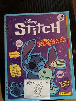Cromo de colección Stitch n.º 24