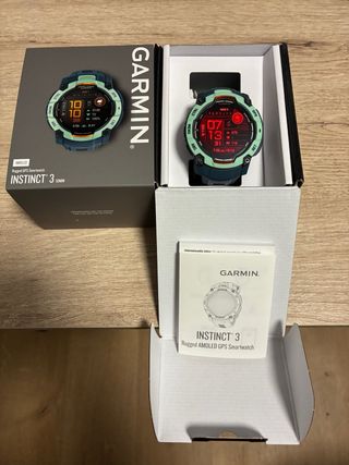 Garmin Instinct 3 50mm AMOLED GPS Smartwatch