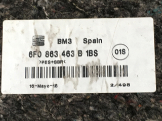 Bandeja maletero Seat Ibiza V 6F0863463B