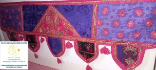 Tapiz Decorativo Bohemio Morado y Rosa