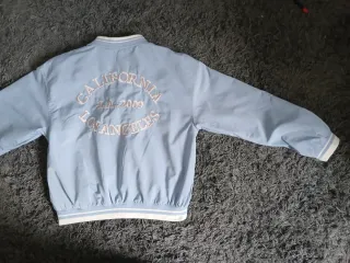 Talla 11 Chaqueta bomber azul California