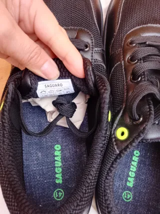 Zapatillas Saguaro Hombre Talla 41 Negras