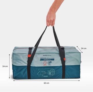 Tienda campaña familiar Quechua 4 personas