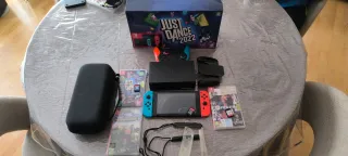 Nintendo Switch Blu/Rosso + Accessori