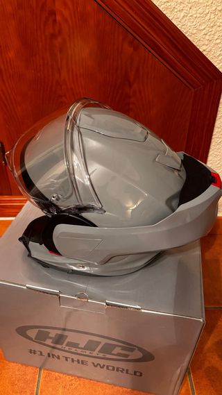 Casco  Modular HJC F100 Gris Talla S