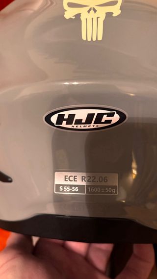 Casco  Modular HJC F100 Gris Talla S