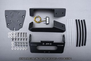 Portamatrículas HONDA INTEGRA NC 700 750 X S 2012