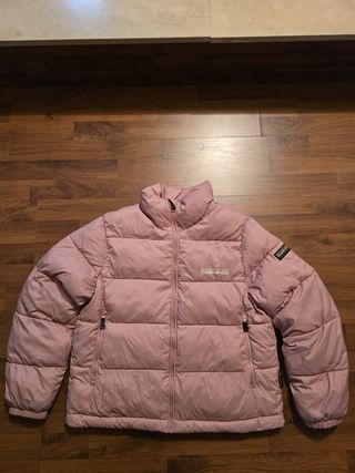 Piumino Napapijri Box Puff M Rosa Cipria