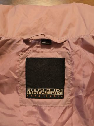 Piumino Napapijri Box Puff M Rosa Cipria