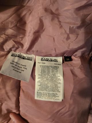 Piumino Napapijri Box Puff M Rosa Cipria