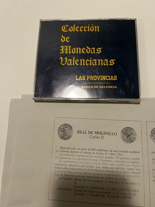 24 Monedas 89’2 gr Plata 800 Valencia Provincias