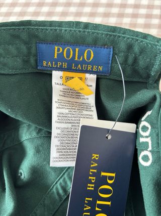 Gorra Polo Ralph Lauren Verde