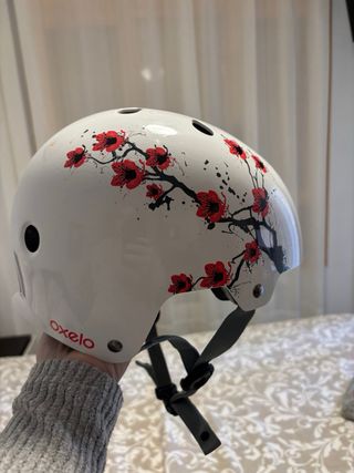 Patines Oxelo Talla 38 + Casco, protecciones bolso