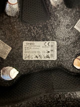 Patines Oxelo Talla 38 + Casco, protecciones bolso