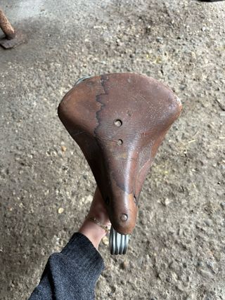 Sillín de bicicleta vintage