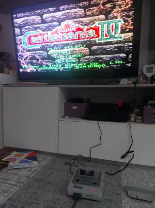 Castlevania 4 supernintendo snes riproduzione
