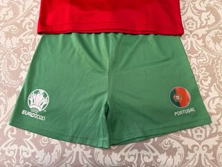 Equipación Fútbol Portugal Euro 2020 talla 12 años