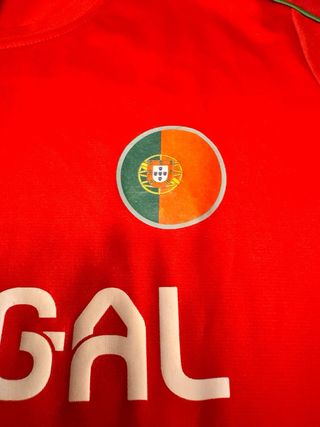 Equipación Fútbol Portugal Euro 2020 talla 12 años