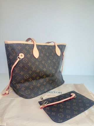 Bolso Louis Vuitton Neverfull Monogram Marrón