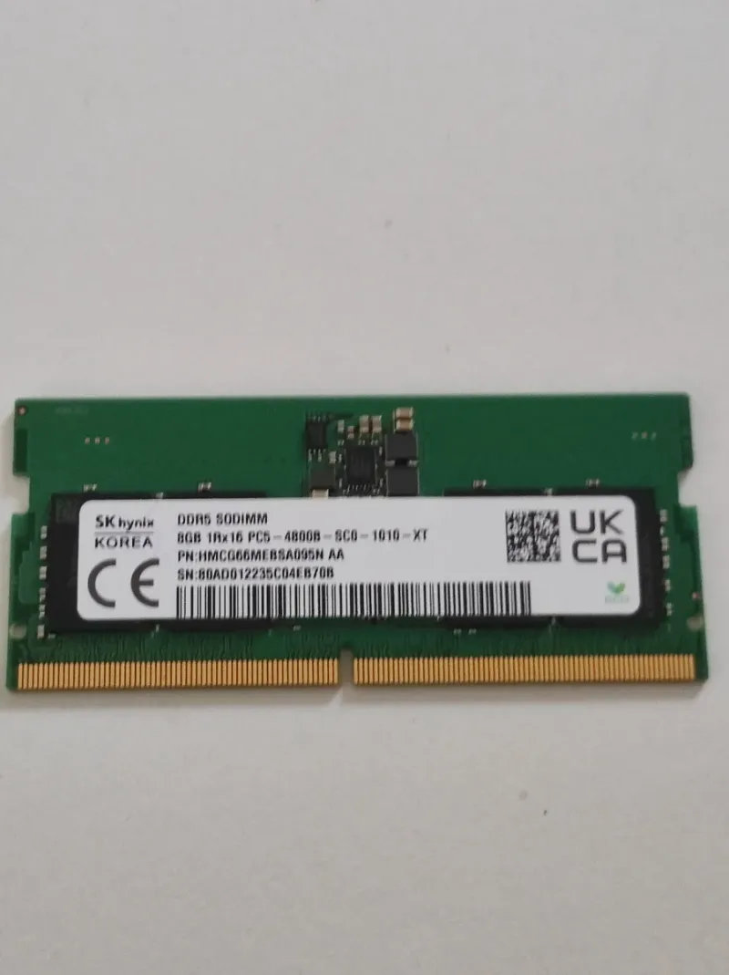 8GB DDR5 SODIMM RAM SKHynix