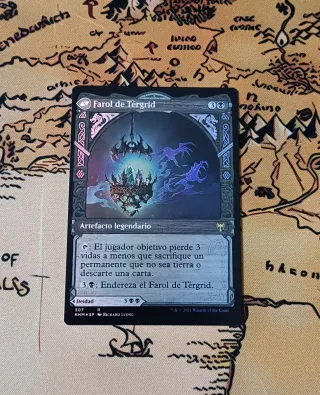 CARTA MAGIC FOIL - TÉRGRID, DIOSA DEL PAVOR