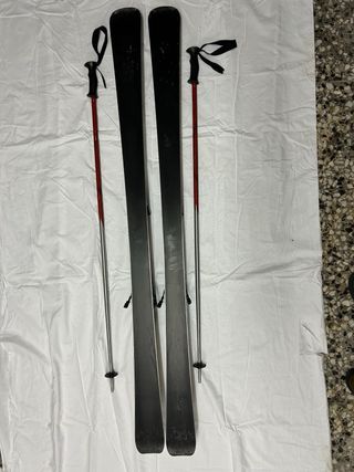 Esquís Volkl Unlimited 1660mm + Bastones