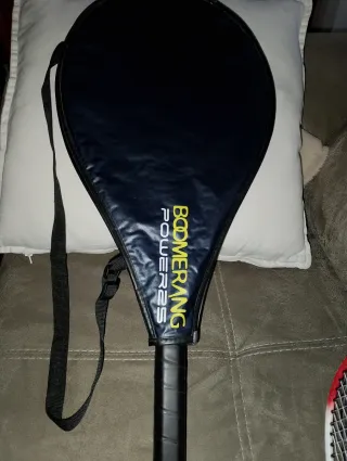2 Raquetas Boomerang Power 25 con fundas