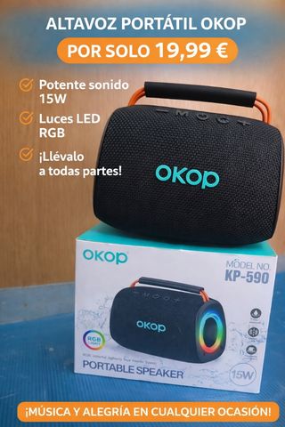 Altavoz Portátil OKOP KP-590